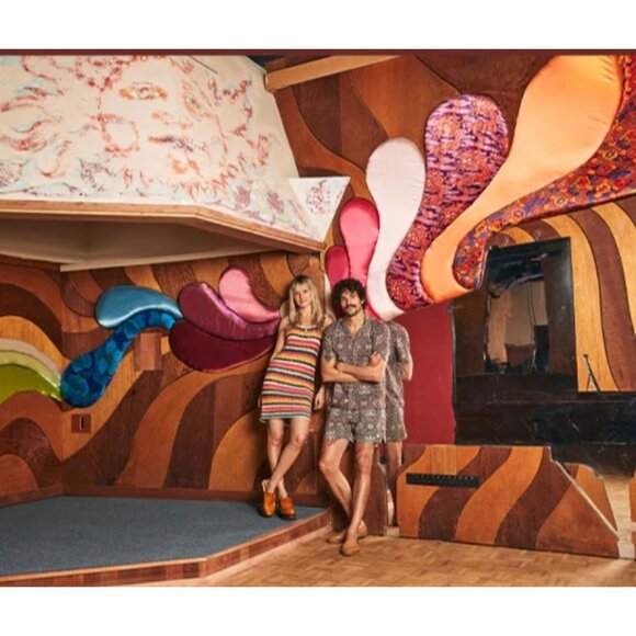 NWT Marine Layer Fiona Crochet Dress Multi Stripe L Hard to Find MSRP$228 - Picture 7 of 17